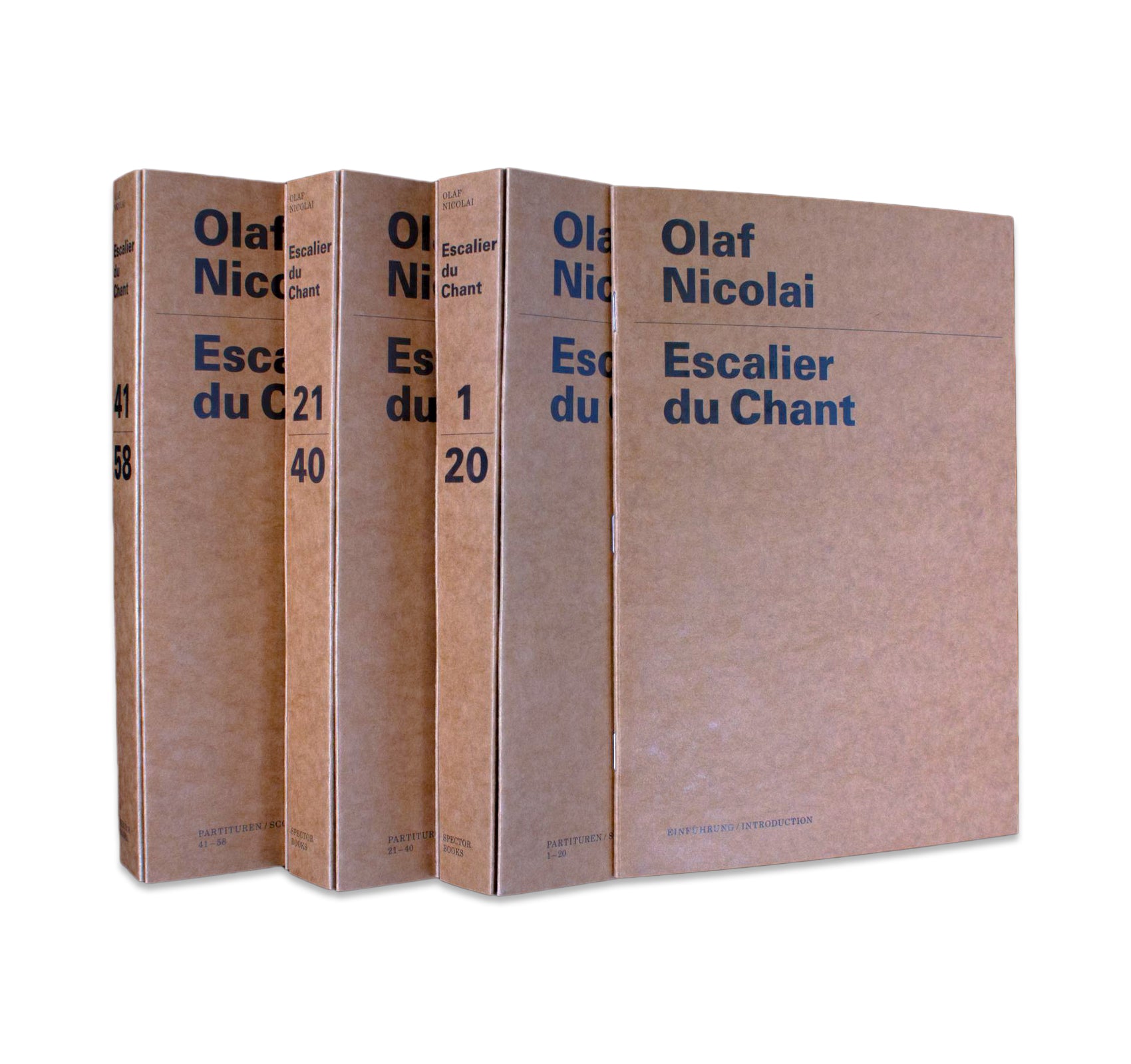 ESCALIER DU CHANT by Olaf Nicolai