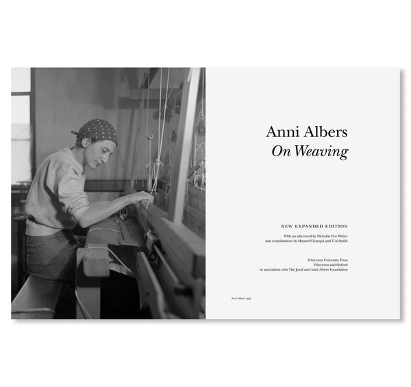 ON WEAVING: NEW EXPANDED EDITION by Anni Albers