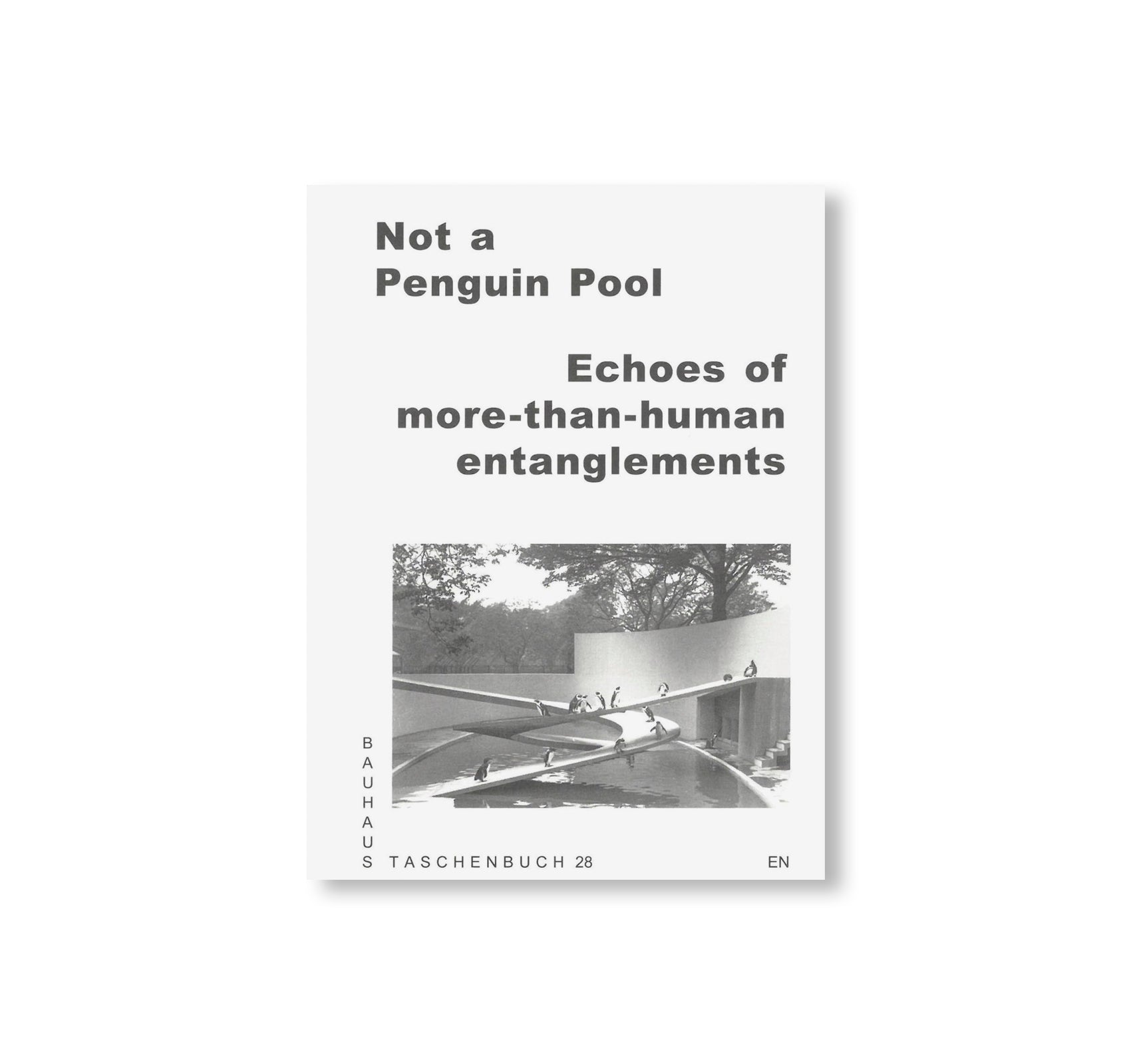 BAUHAUS TASCHENBUCH 28 - NOT A PENGUIN POOL: ECHOES OF MORE-THAN-HUMAN ENTANGLEMENTS by Stiftung Bauhaus Dessau