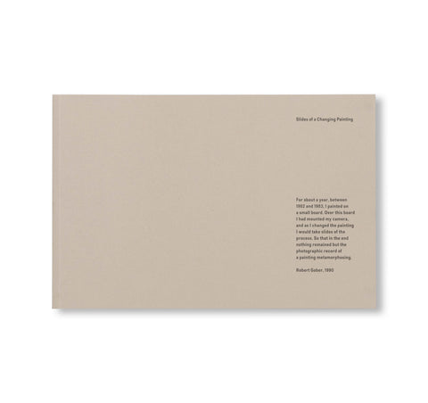 SLIDES OF A CHANGING PAINTING by Robert Gober