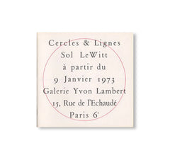 CERCLES & LIGNES (1973) by Sol LeWitt