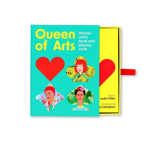 QUEEN OF ARTS WOMEN ARTISTS PLAYING CARDS by Laura Callaghan