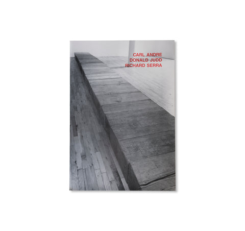 CARL ANDRE, DONALD JUDD, RICHARD SERRA - INVITATION (1990) by Carl Andre, Donald Judd, Richard Serra