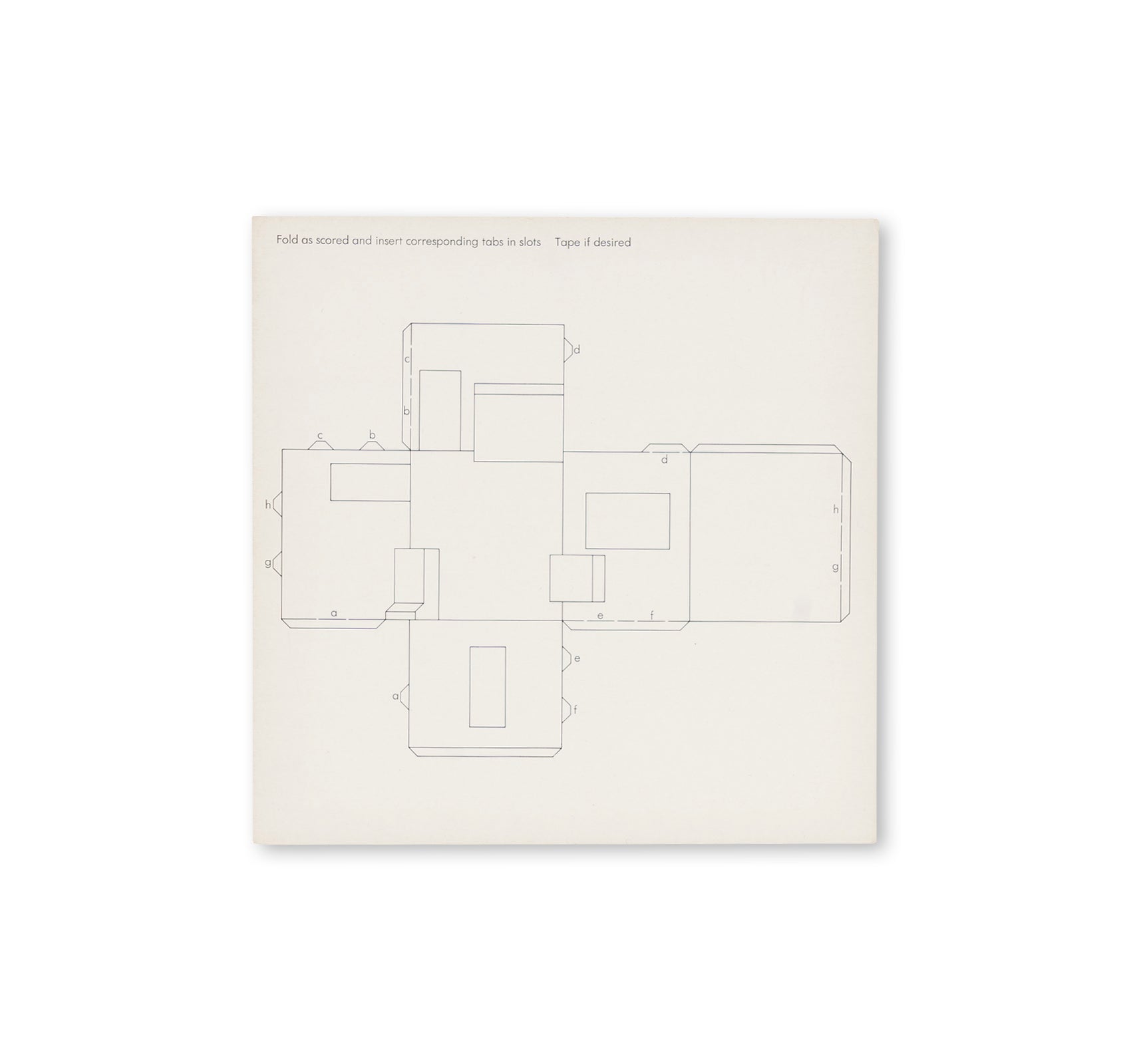 PIET MONDRIAN: AN ENVIRONMENT AND DRAWINGS 1941-1942 - INVITATION by Piet Mondrian