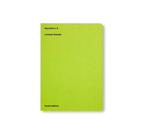 TACCUINO N.5 - LORENZO GUZZINI