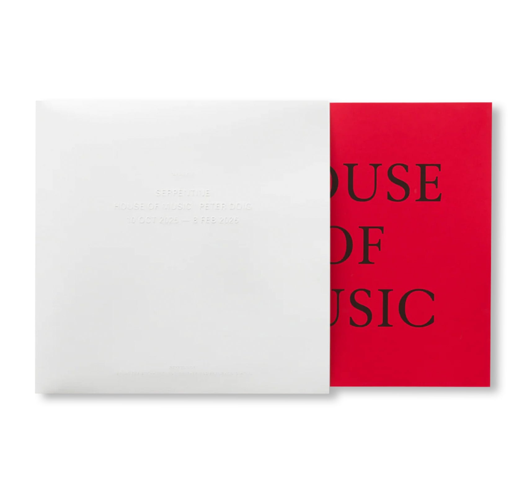 HOUSE OF MUSIC by Peter Doig [ENGLISH EDITION]
