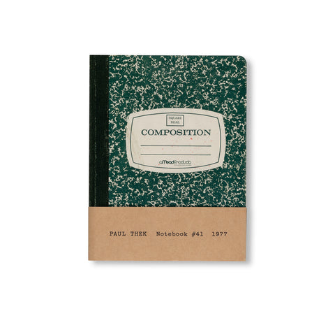 PAUL THEK: NOTEBOOK #41, 1977 by Paul Thek