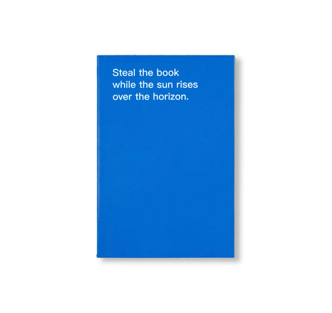 HOW TO SHOPLIFT BOOKS by David Horvitz [THIRD EDITION]