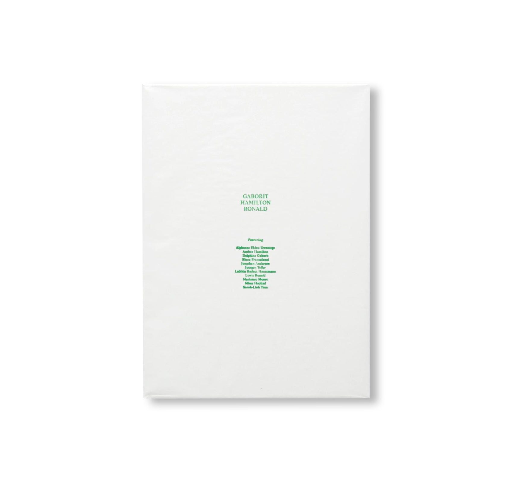 GABORITRONALDHAMILTON by Anthea Hamilton, Delphine Gaborit, Lewis Ronald