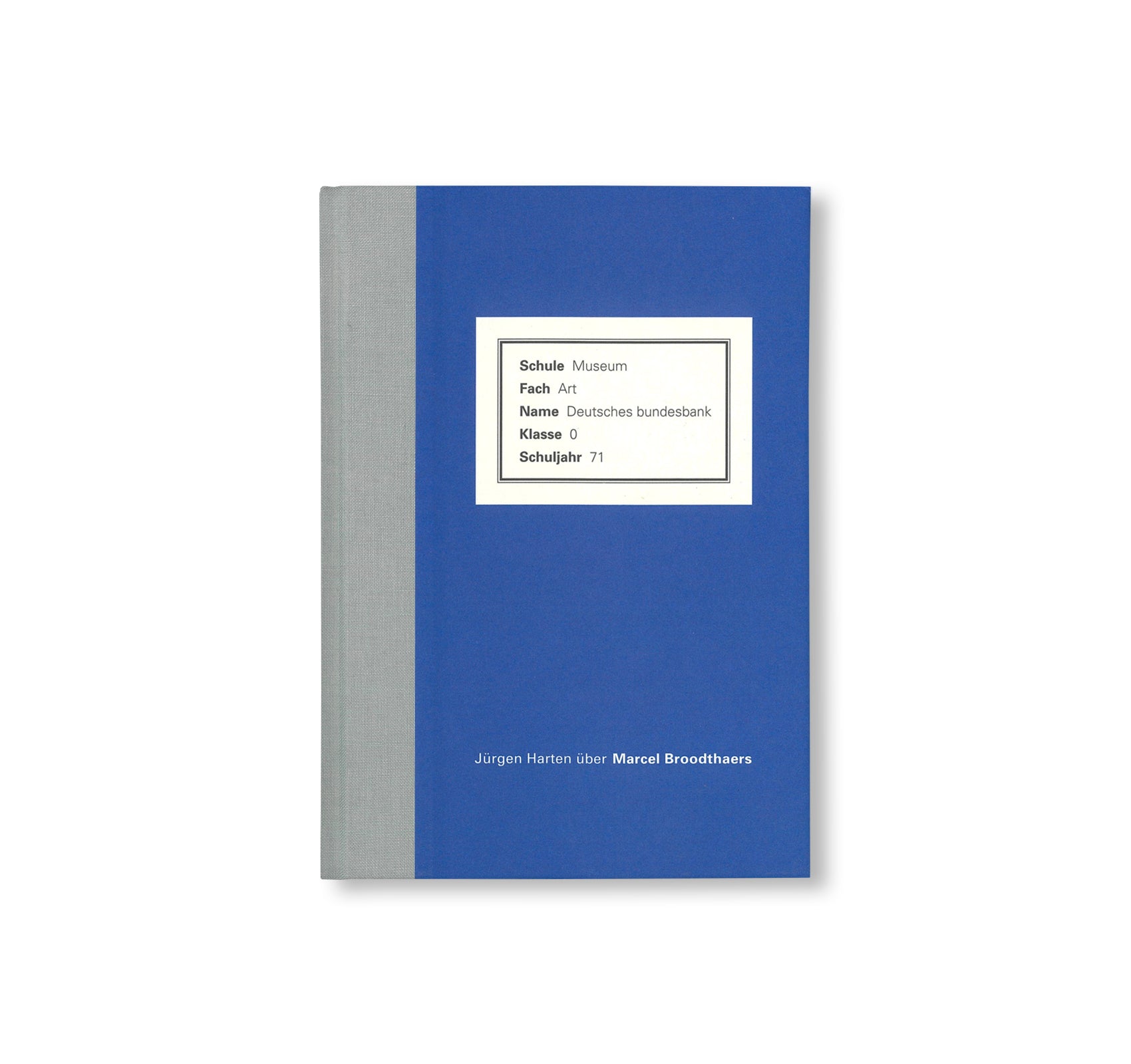 MARCEL BROODTHAERS: AN ATTEMPT TO RETELL THE STORY BY JÜRGEN HARTEN by Marcel Broodthaers