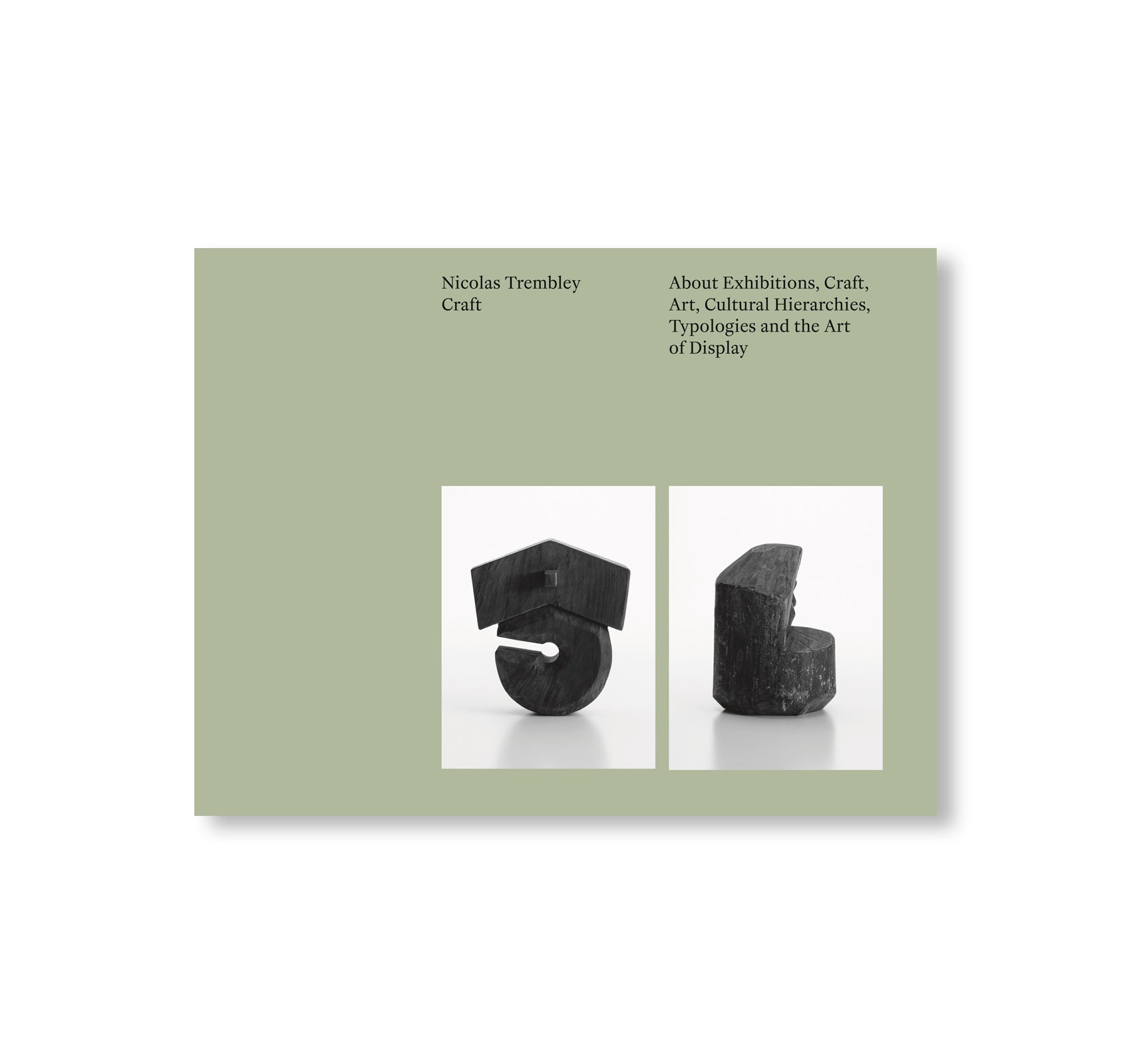 CRAFT: ABOUT EXHIBITIONS, CRAFT, ART, CULTURAL HIERARCHIES, TYPOLOGIES AND THE ART OF DISPLAY by Nicolas Trembley