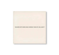 SQUARES WITH SIDES AND CORNERS TORN OFF (1977) by Sol LeWitt