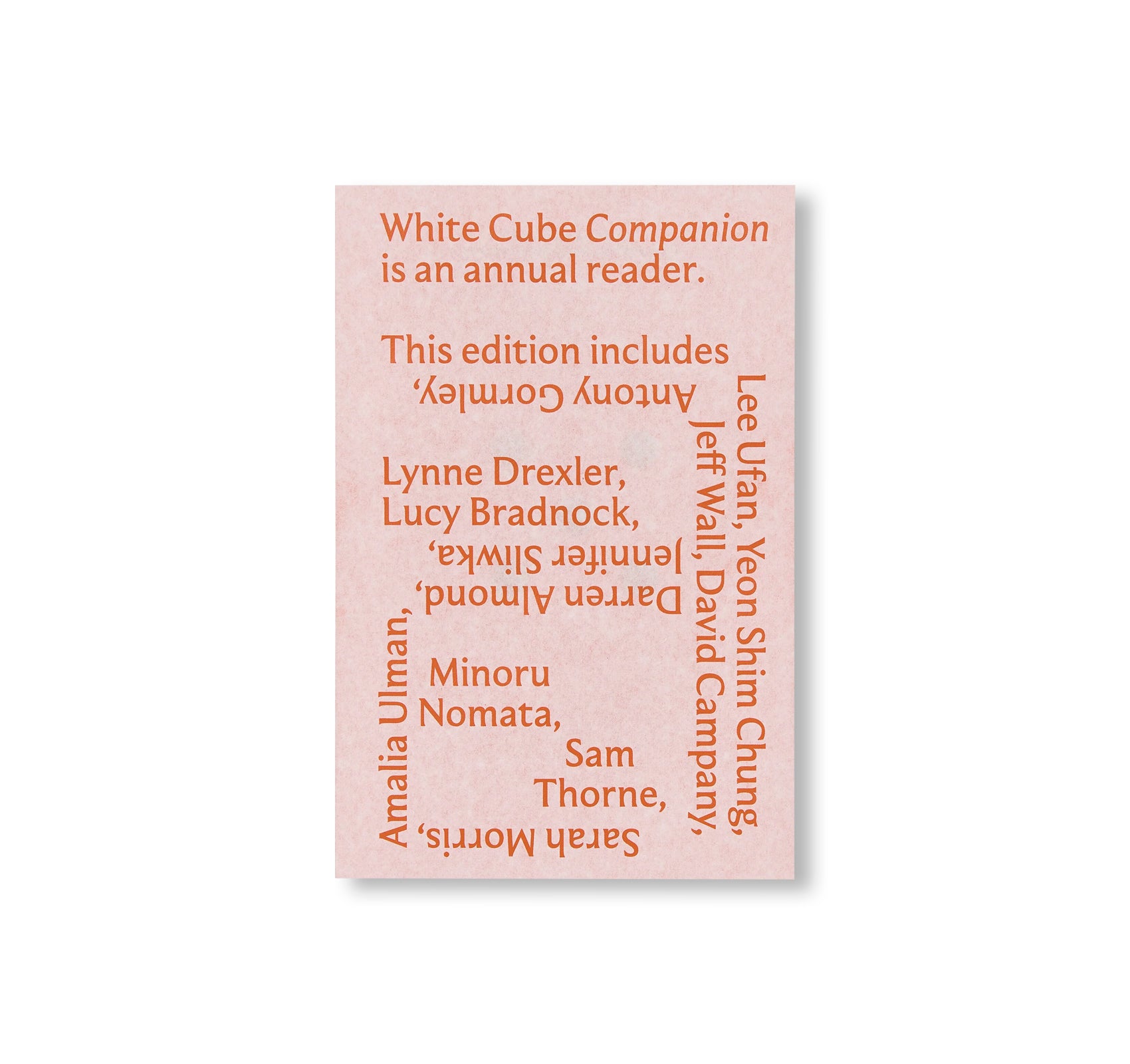 WHITE CUBE COMPANION (2025)
