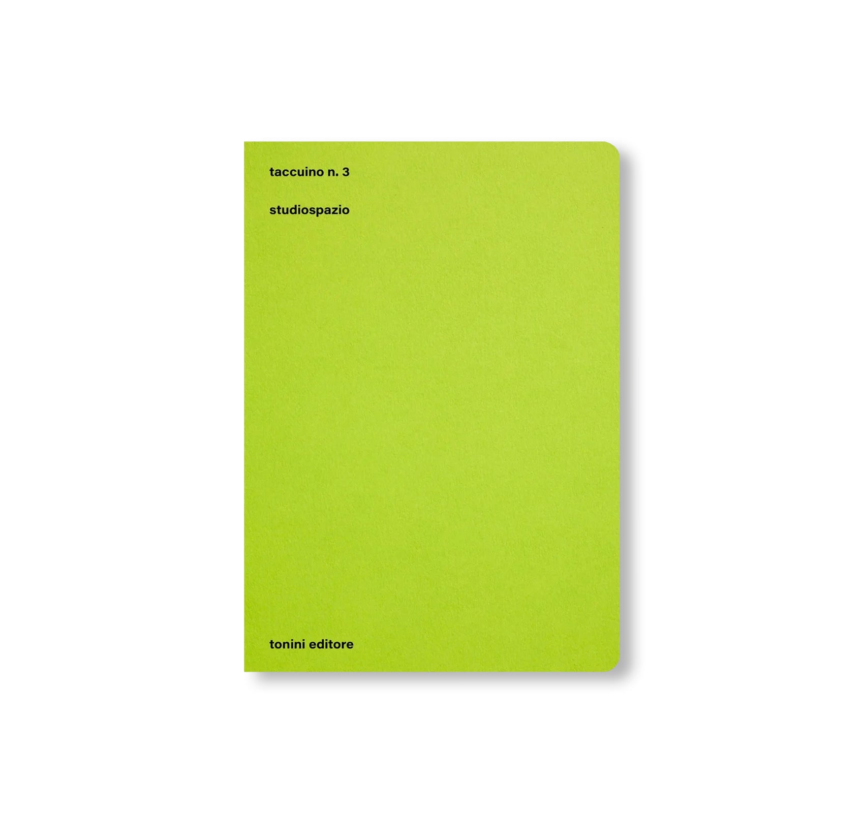 TACCUINO N.3 - STUDIOSPAZIO