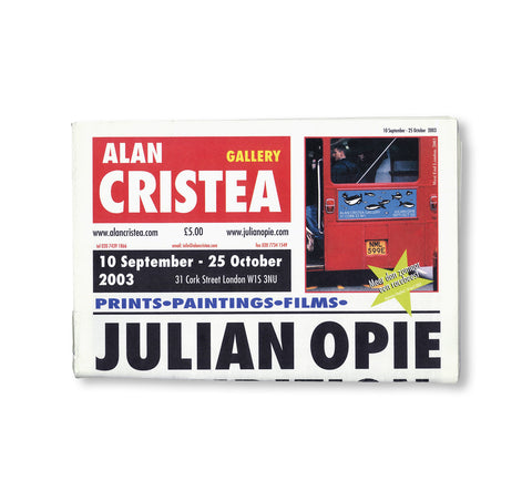 NEWSPAPER CATALOGUE by Julian Opie