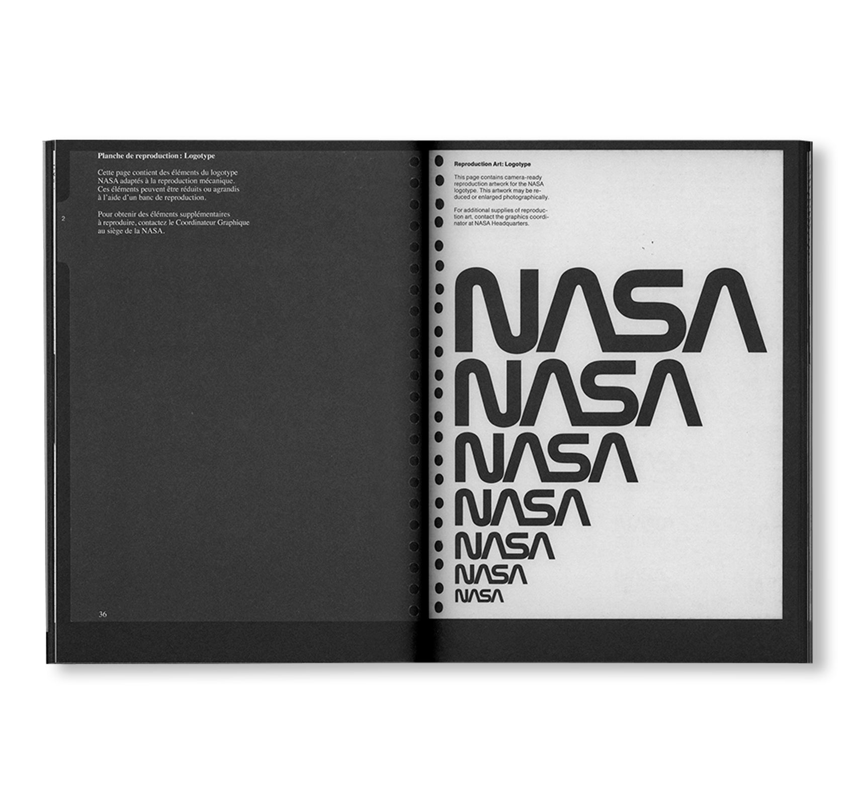 NASA, DANNE & BLACKBURN'S GRAPHICS STANDARDS MANUAL