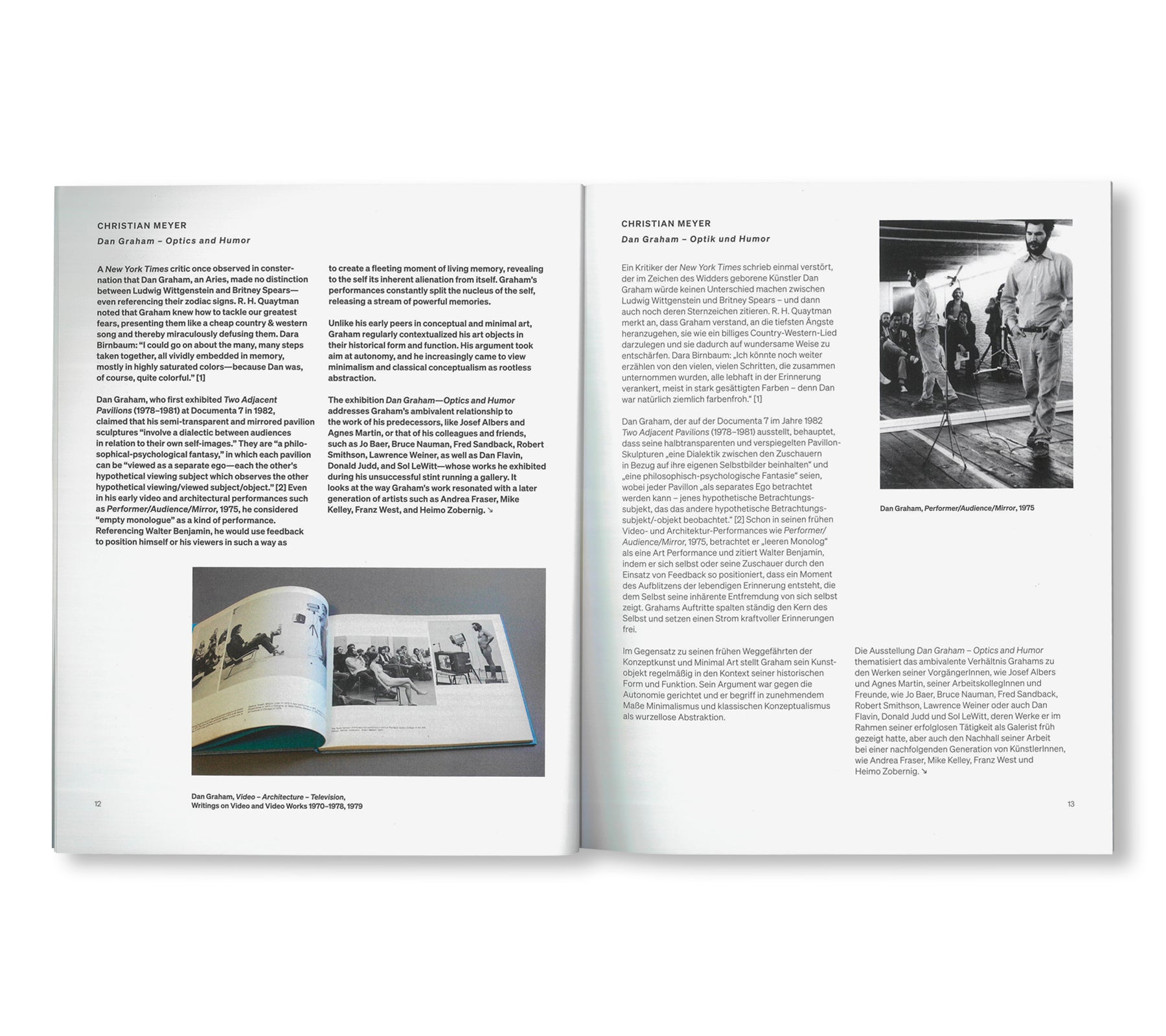 DAN GRAHAM – OPTICS AND HUMOR by Dan Graham