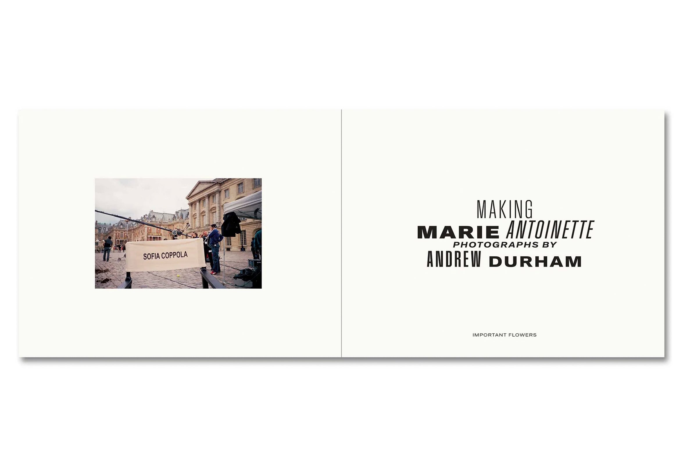 MAKING MARIE ANTOINETTE by Andrew Durham