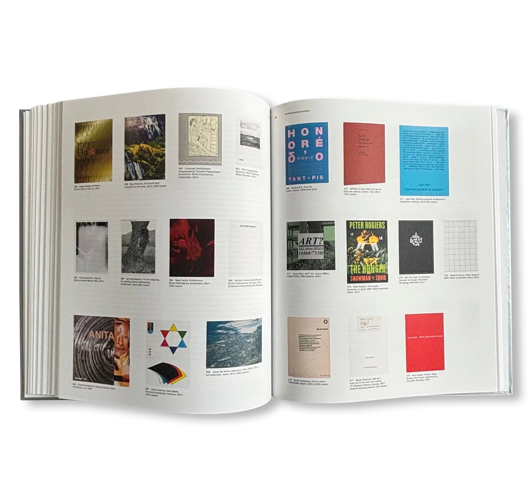 ARTIST'S PUBLICATIONS: THE BELGIAN CONTRIBUTION