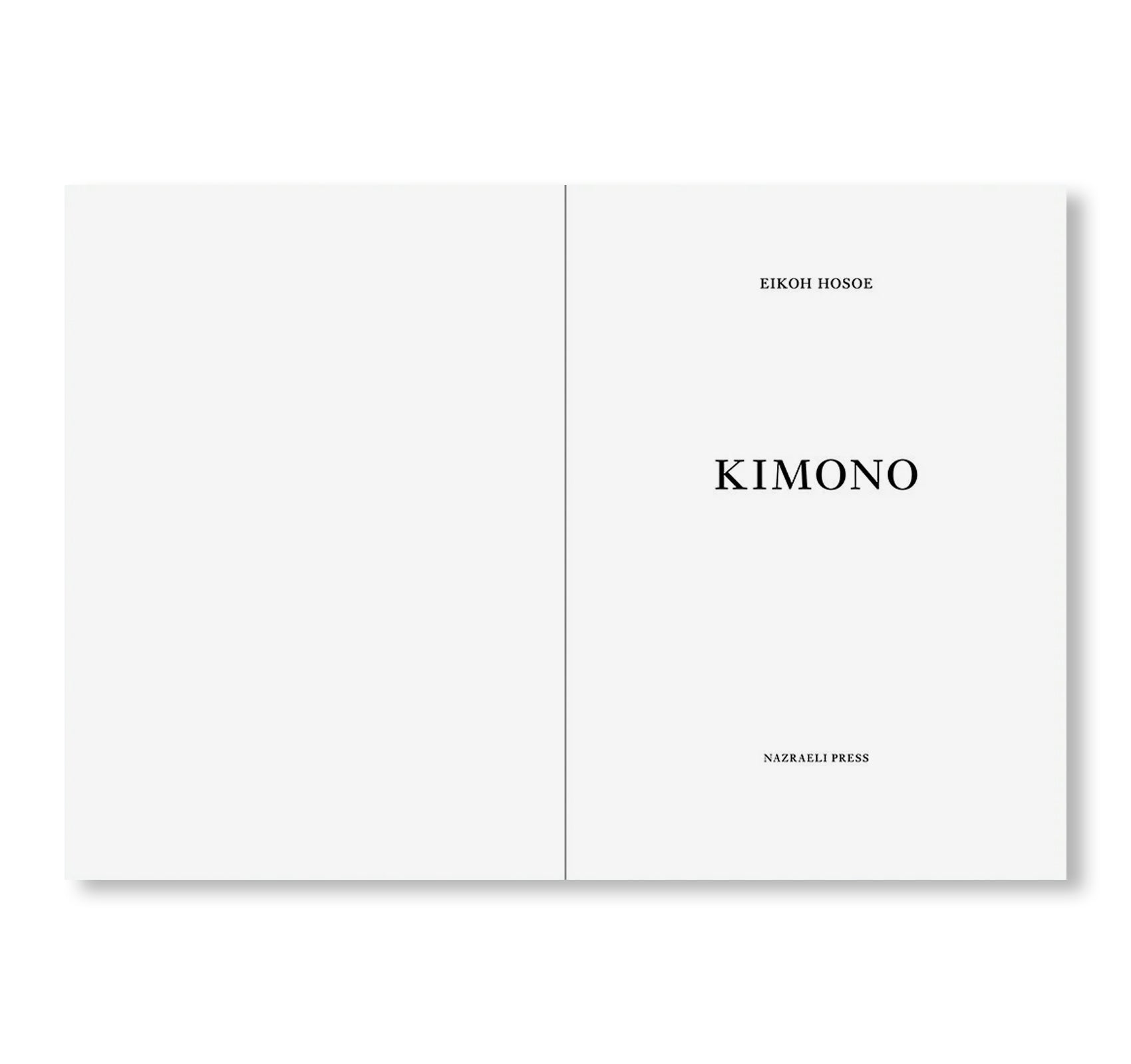 ONE PICTURE BOOK TWO #45: KIMONO by Eikoh Hosoe