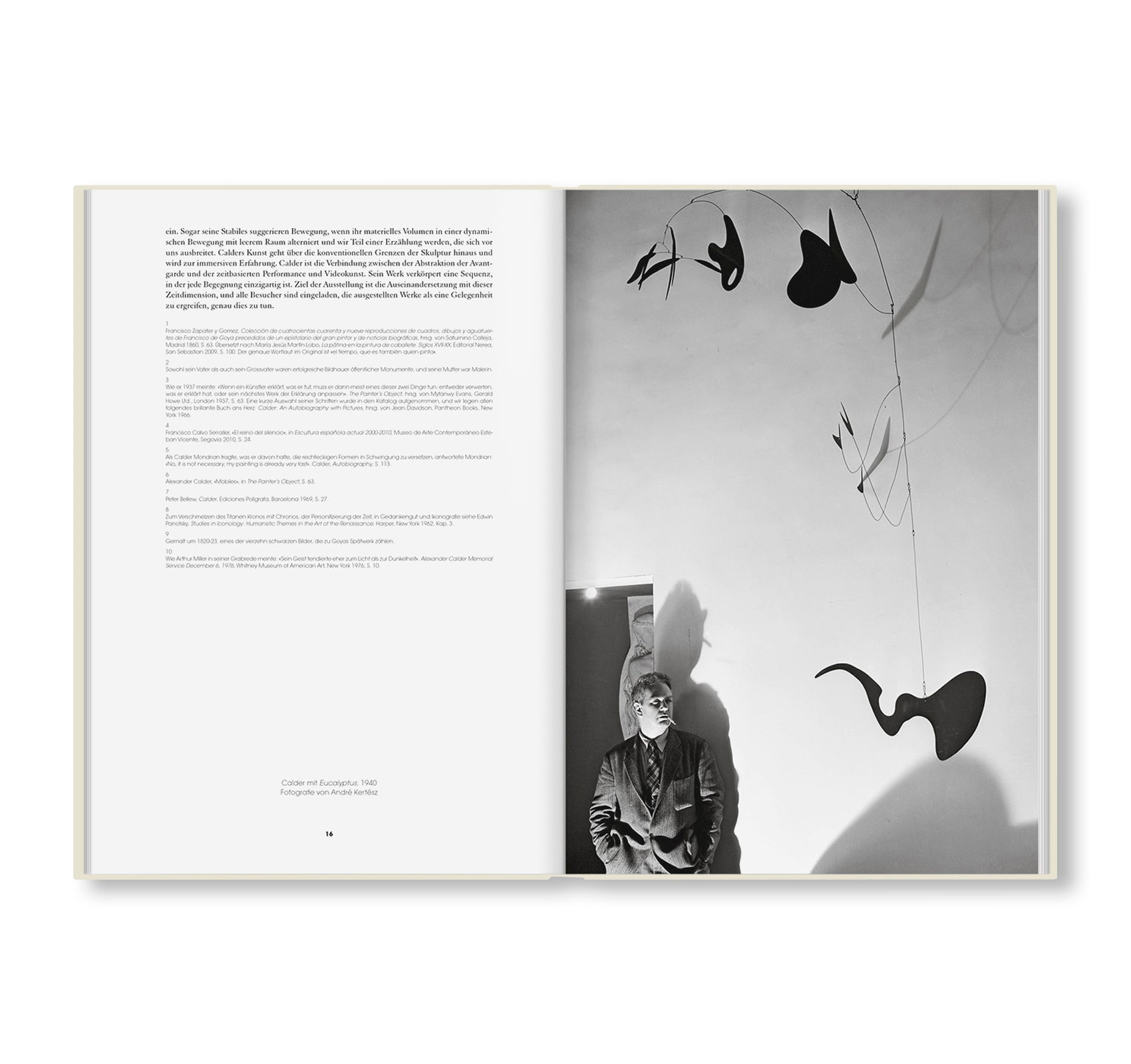 CALDER SCULPTING TIME by Alexander Calder