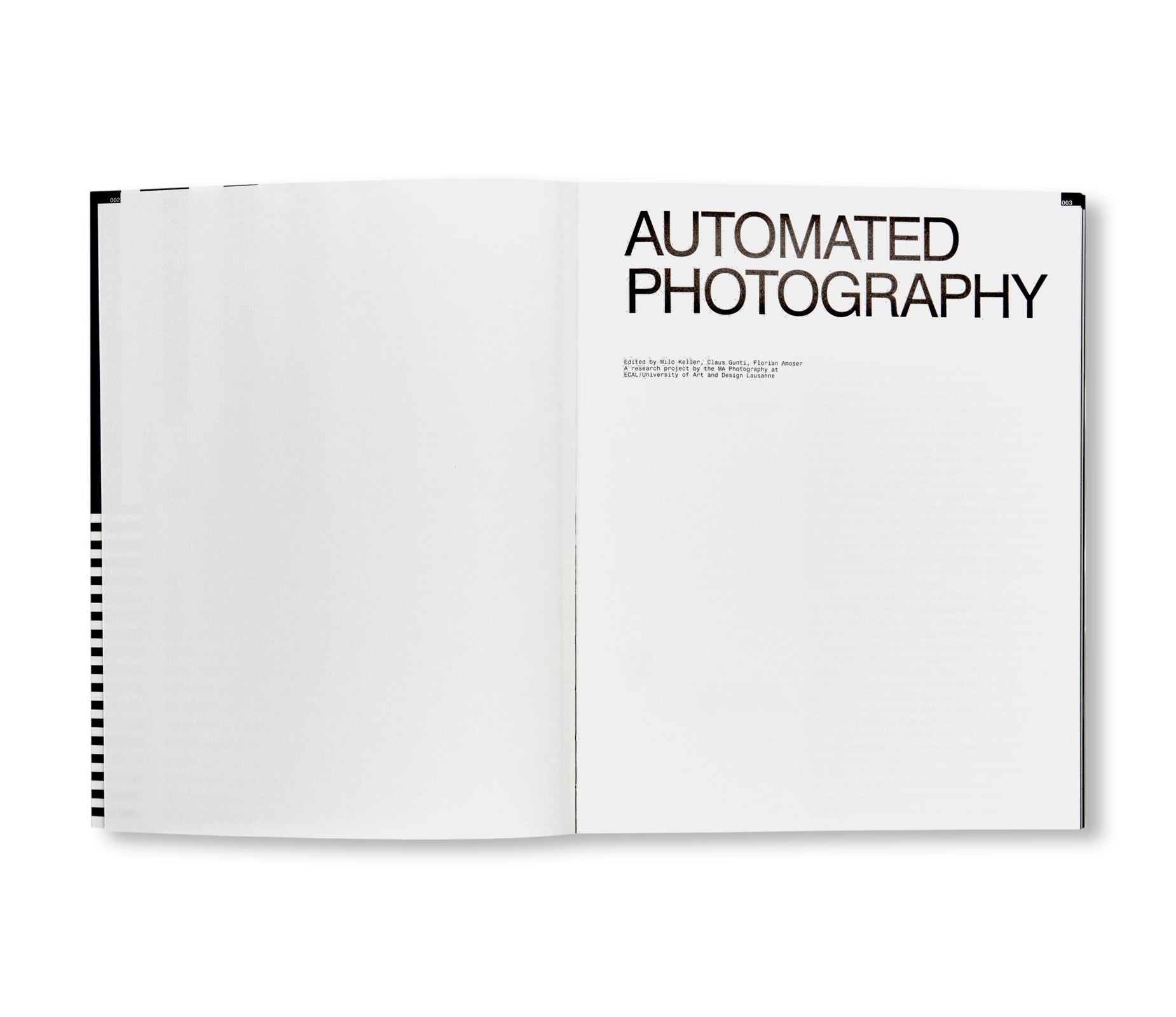 AUTOMATED PHOTOGRAPHY