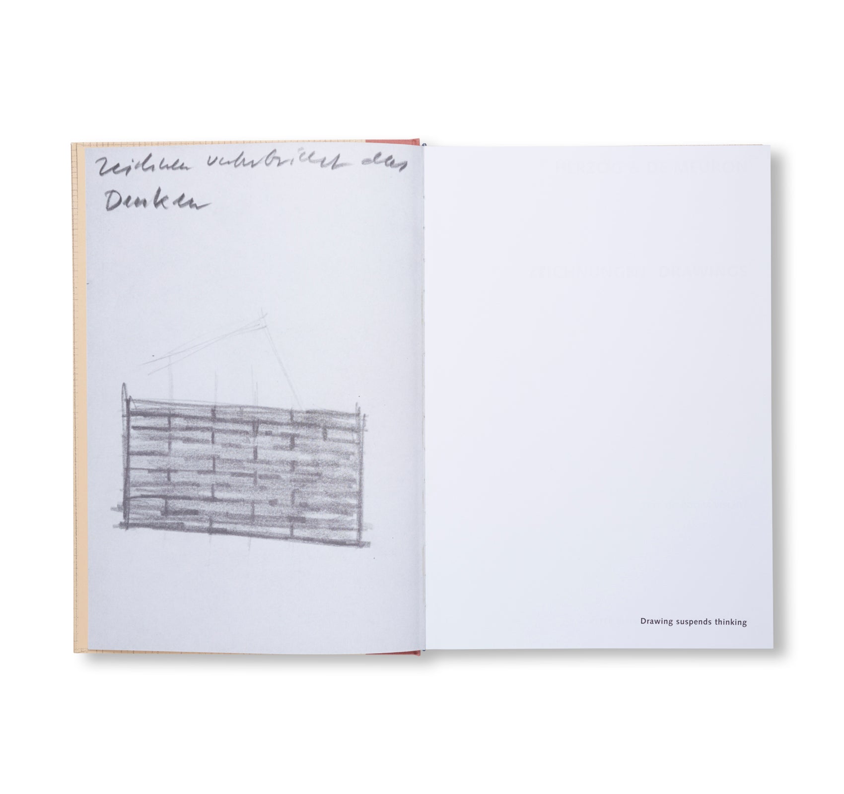 HERZOG & DE MEURON: ZEICHNUNGEN DRAWINGS by Herzog & de Meuron