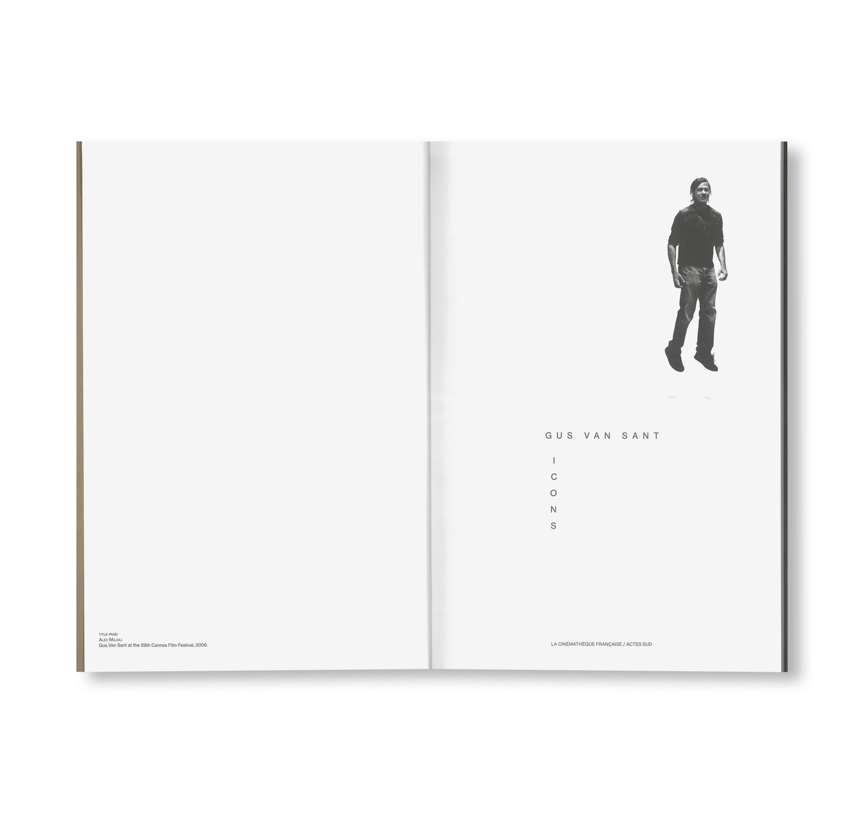 GUS VAN SANT: ICONS by Gus Van Sant
