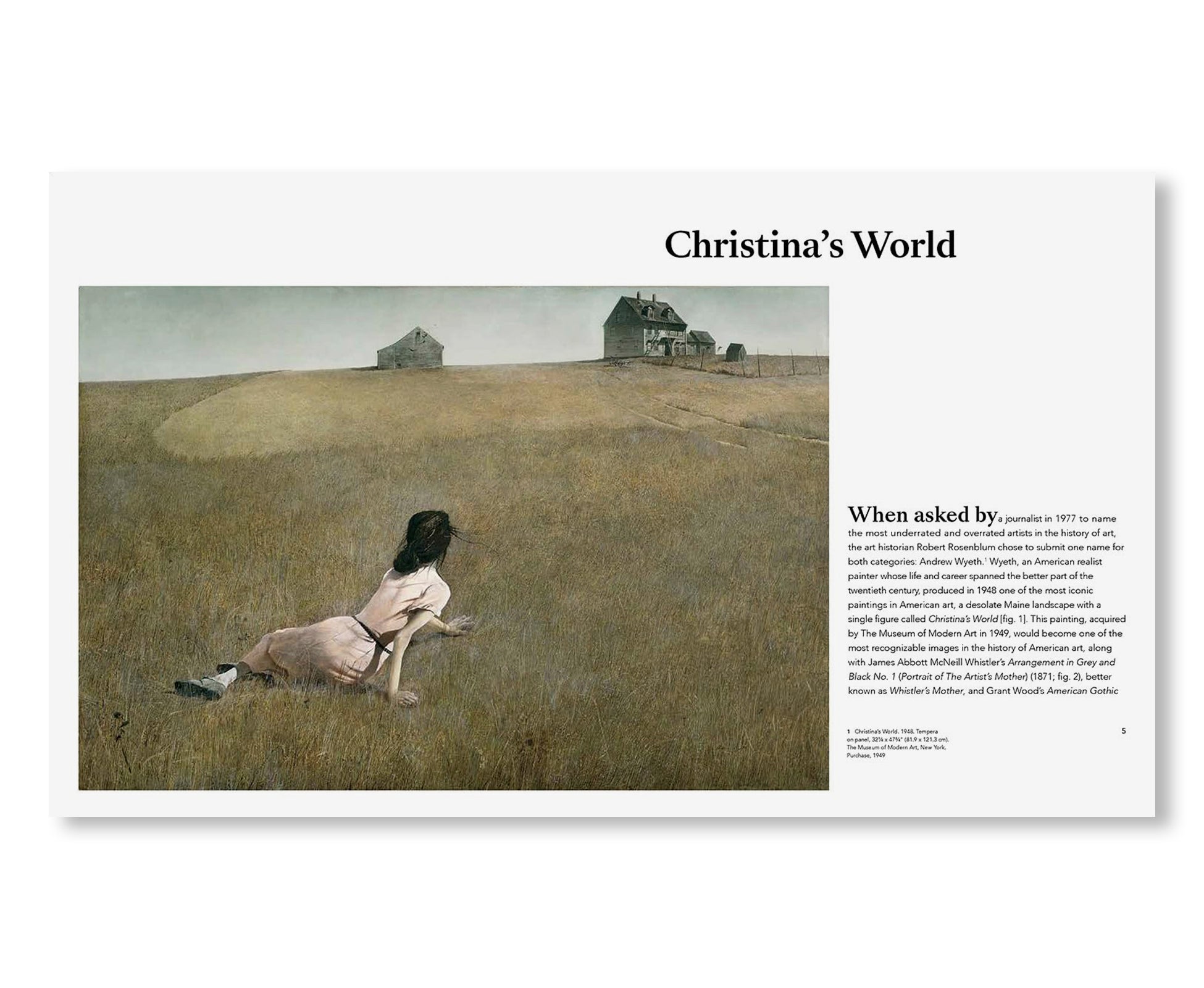 ANDREW WYETH: CHRISTINA'S WORLD by Andrew Wyeth [EXPANDED EDITION]