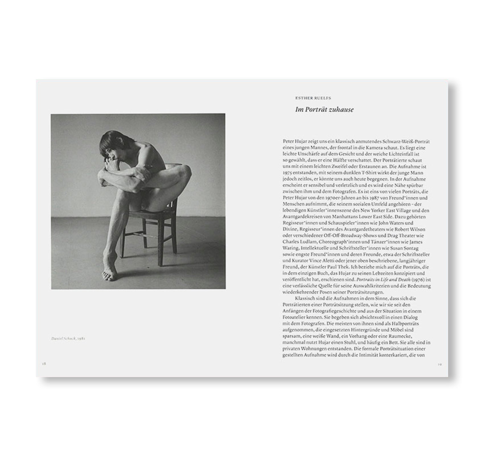 EYES OPEN IN THE DARK by Peter Hujar