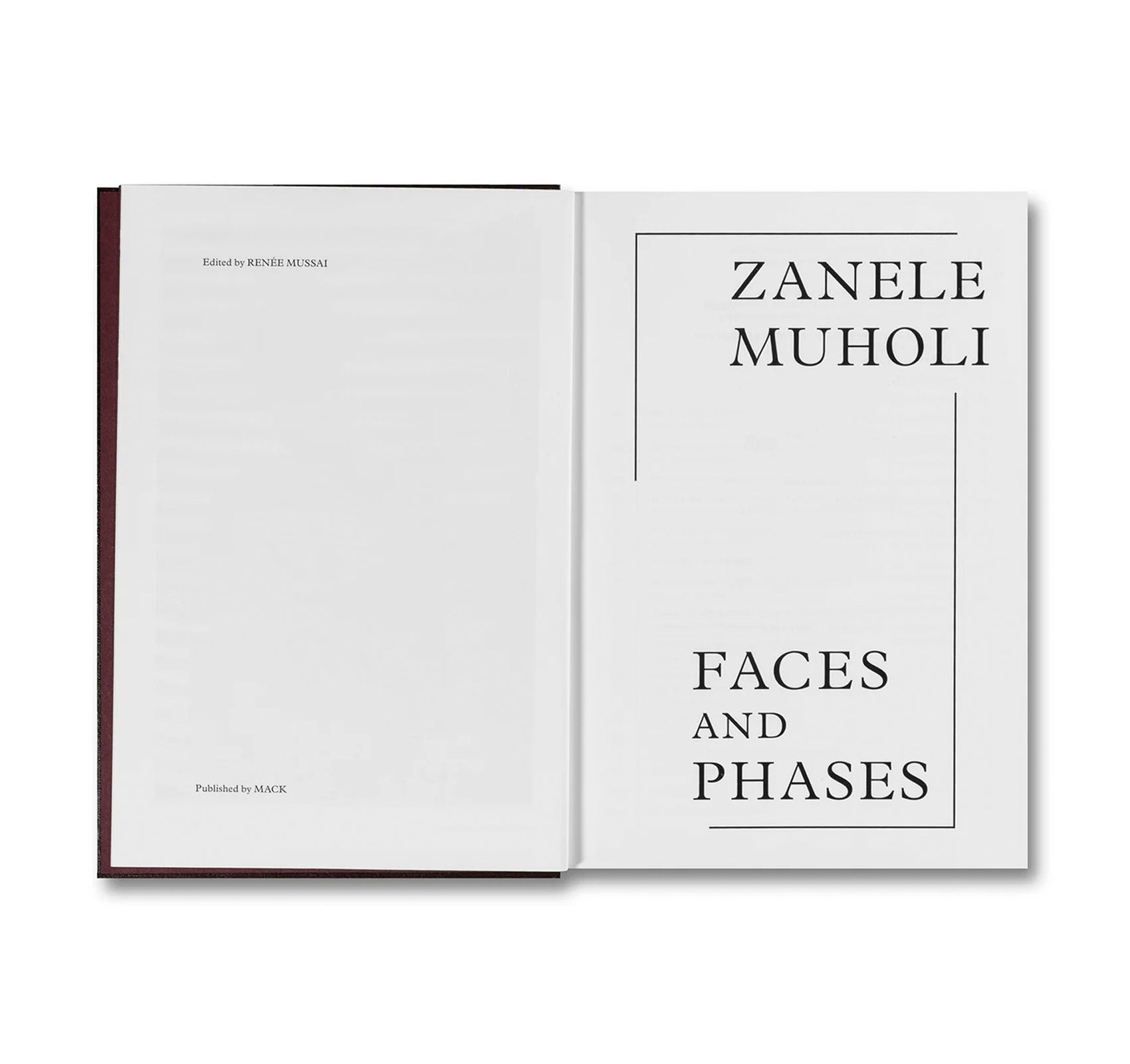 FACES AND PHASES by Zanele Muholi
