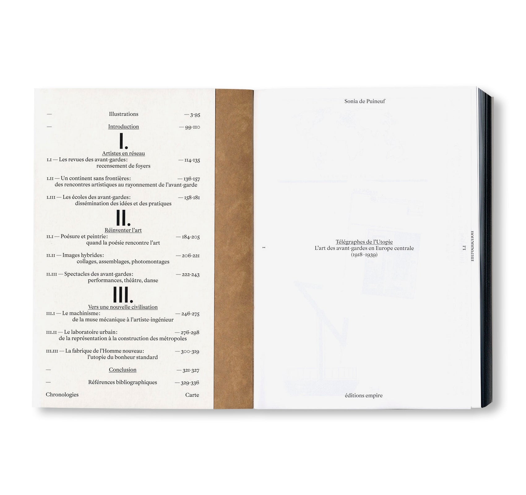 TÉLÉGRAPHES DE L’UTOPIE – L’ART DES AVANT-GARDES EN EUROPE CENTRALE 1918-1939 by Sonia de Puineuf [FRENCH EDITION]