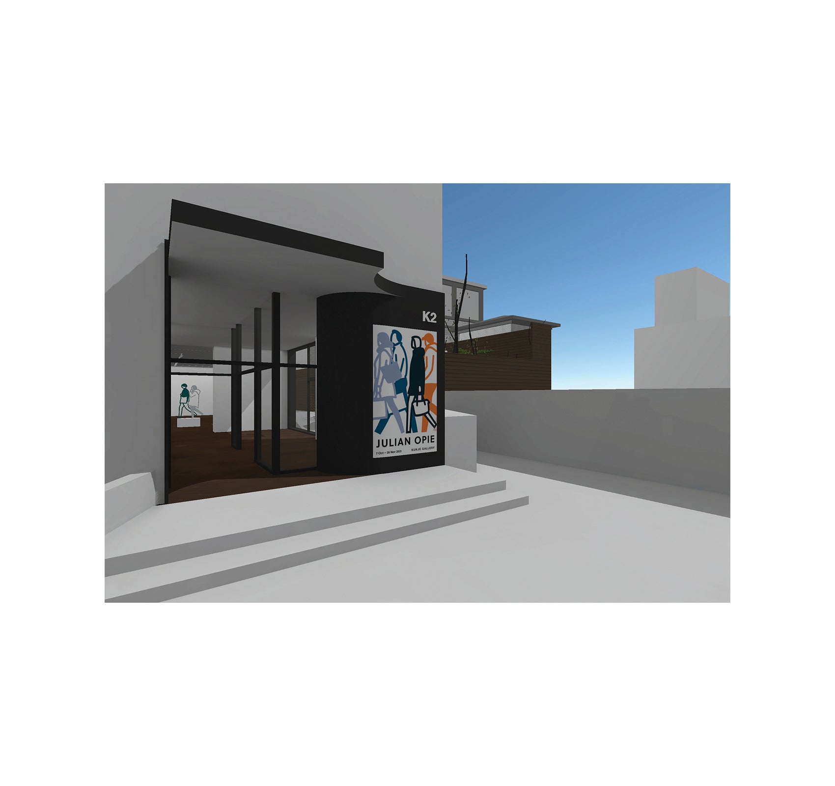 JULIAN OPIE: KUKJE GALLERY 2021 by Julian Opie