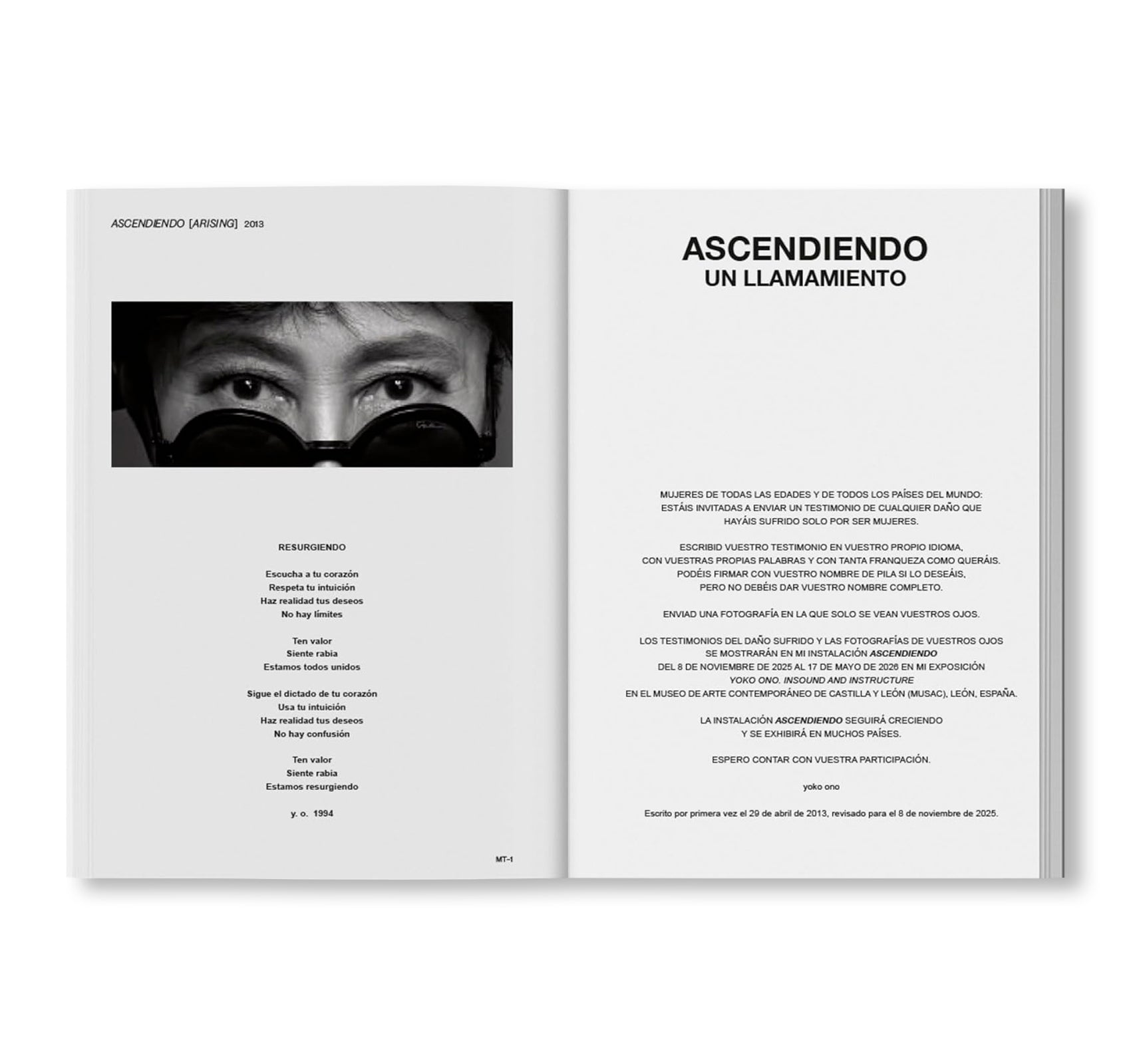 INSOUND AND INSTRUCTURE by Yoko Ono