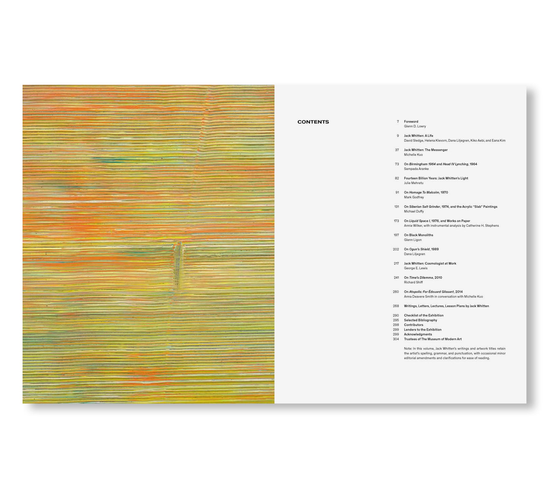 THE MESSENGER by Jack Whitten