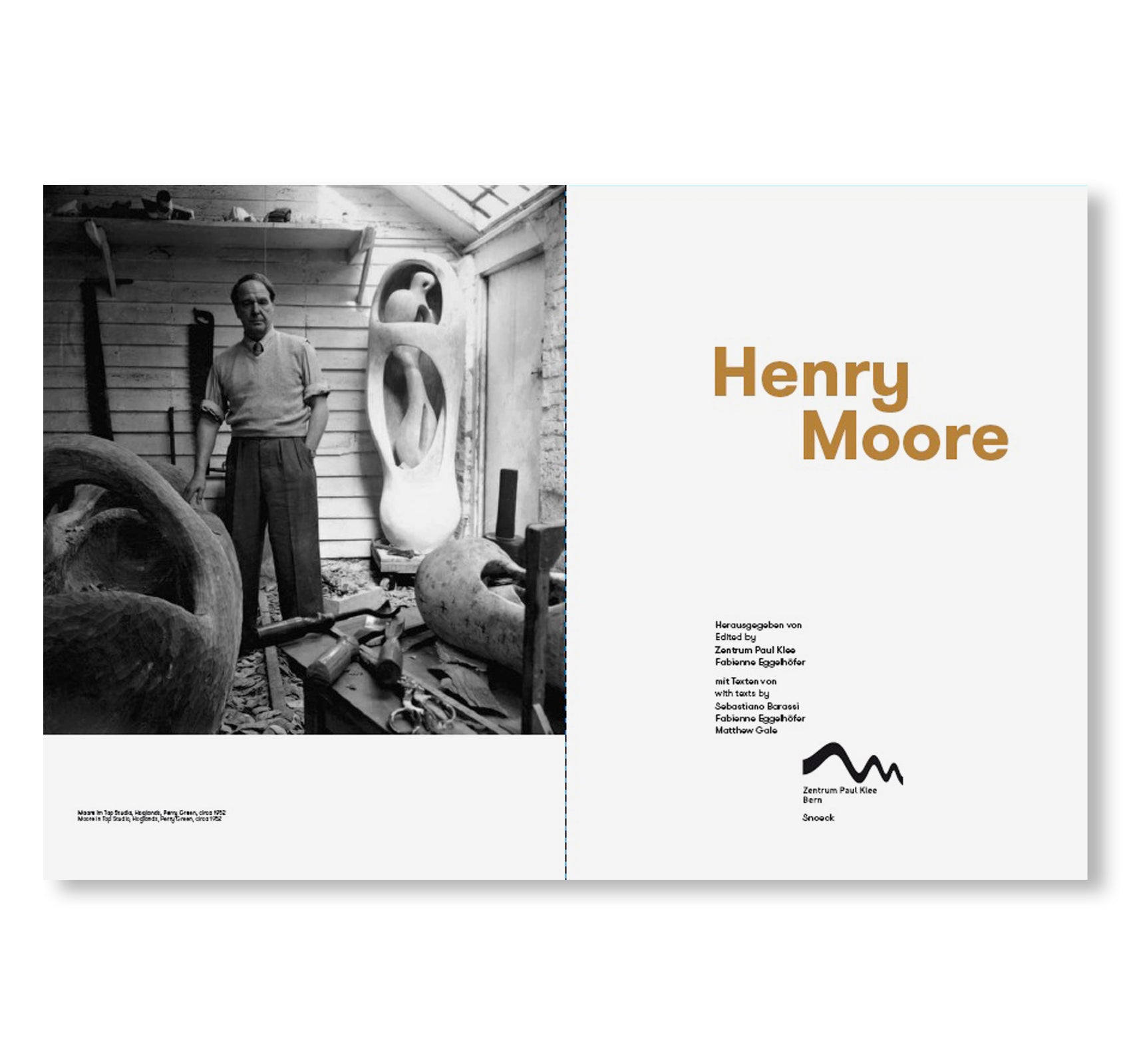 HENRY MOORE by Henry Moore