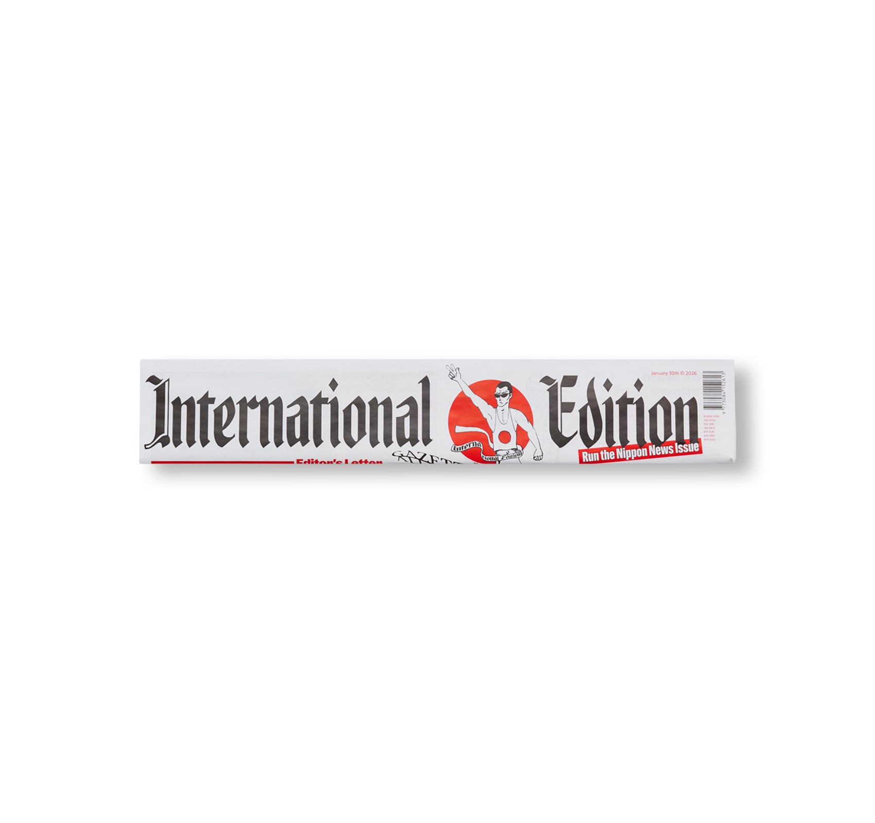 INTERNATIONAL EDITION - RUN THE NIPPON NEWS ISSUE