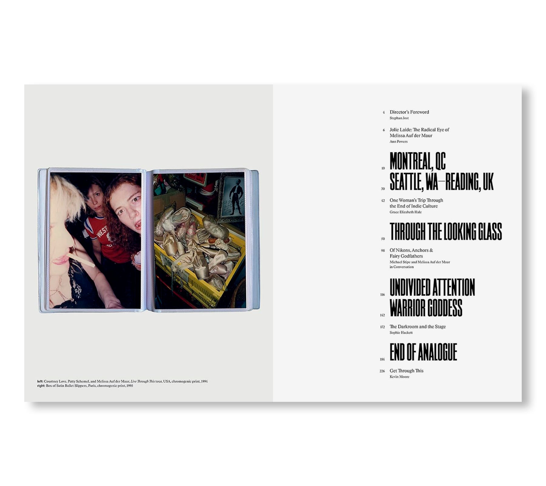 MELISSA AUF DER MAUR: MY ’90S ROCK PHOTOGRAPHS by Melissa Auf der Maur