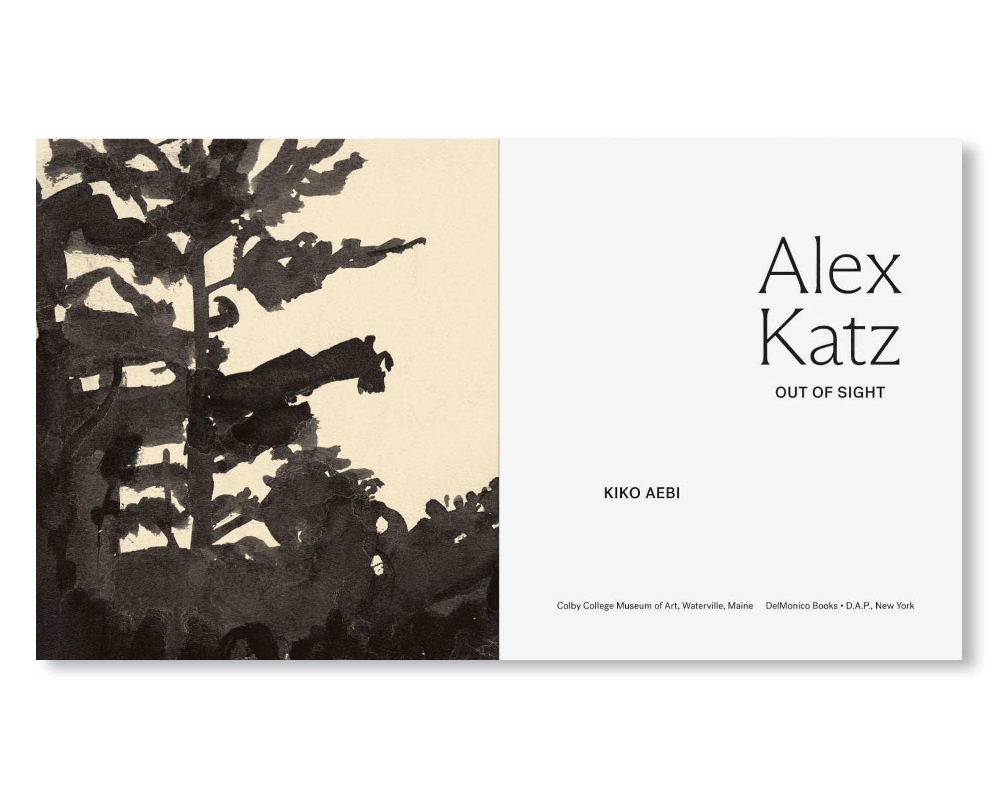 OUT OF SIGHT A DRAWING SURVEY by Alex Katz