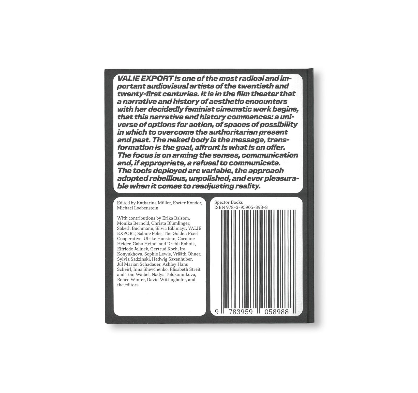 HOW TO DO THINGS WITH VALIE EXPORT by Valie Export [ENGLISH EDITION]