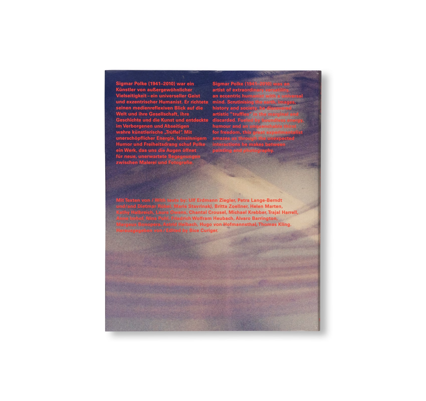 UNTER DEM PFLASTER LIEGT DIE ERDE / BENEATH THE COBBLESTONES, THE EARTH by Sigmar Polke