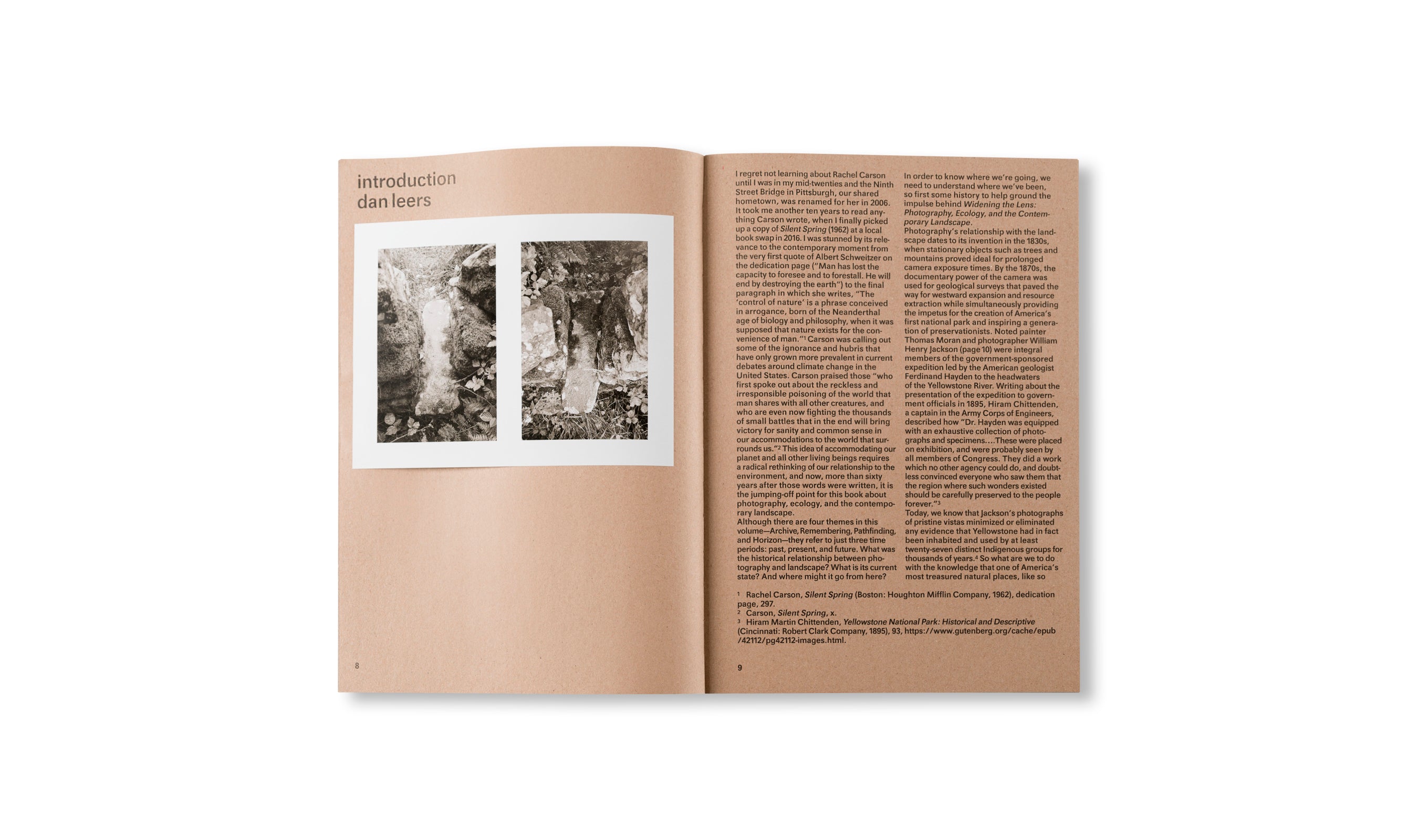 WIDENING THE LENS: PHOTOGRAPHY, ECOLOGY, AND THE CONTEMPORARY LANDSCAPE
