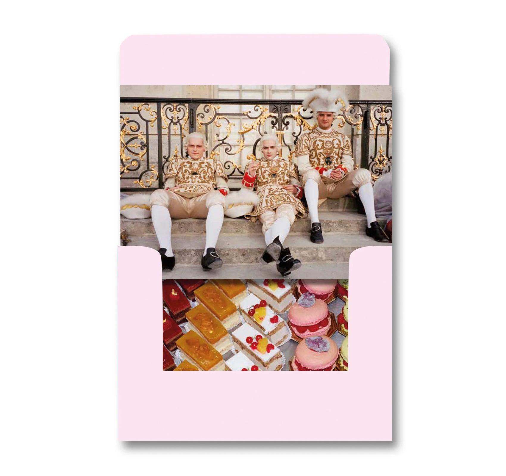 MAKING MARIE ANTOINETTE POSTCARDS by Andrew Durham