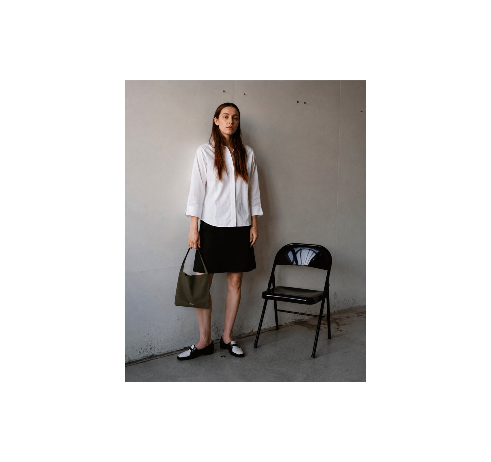 STUDY TOTE BAG (ARMY GREEN)