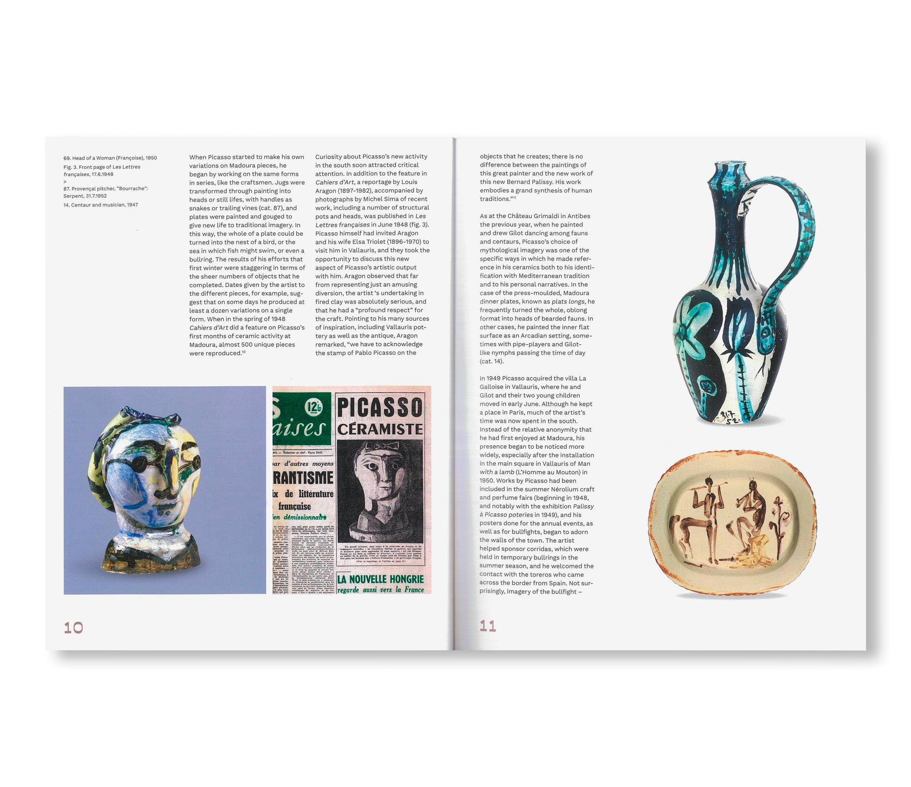 PICASSO CERAMICS by Pablo Picasso