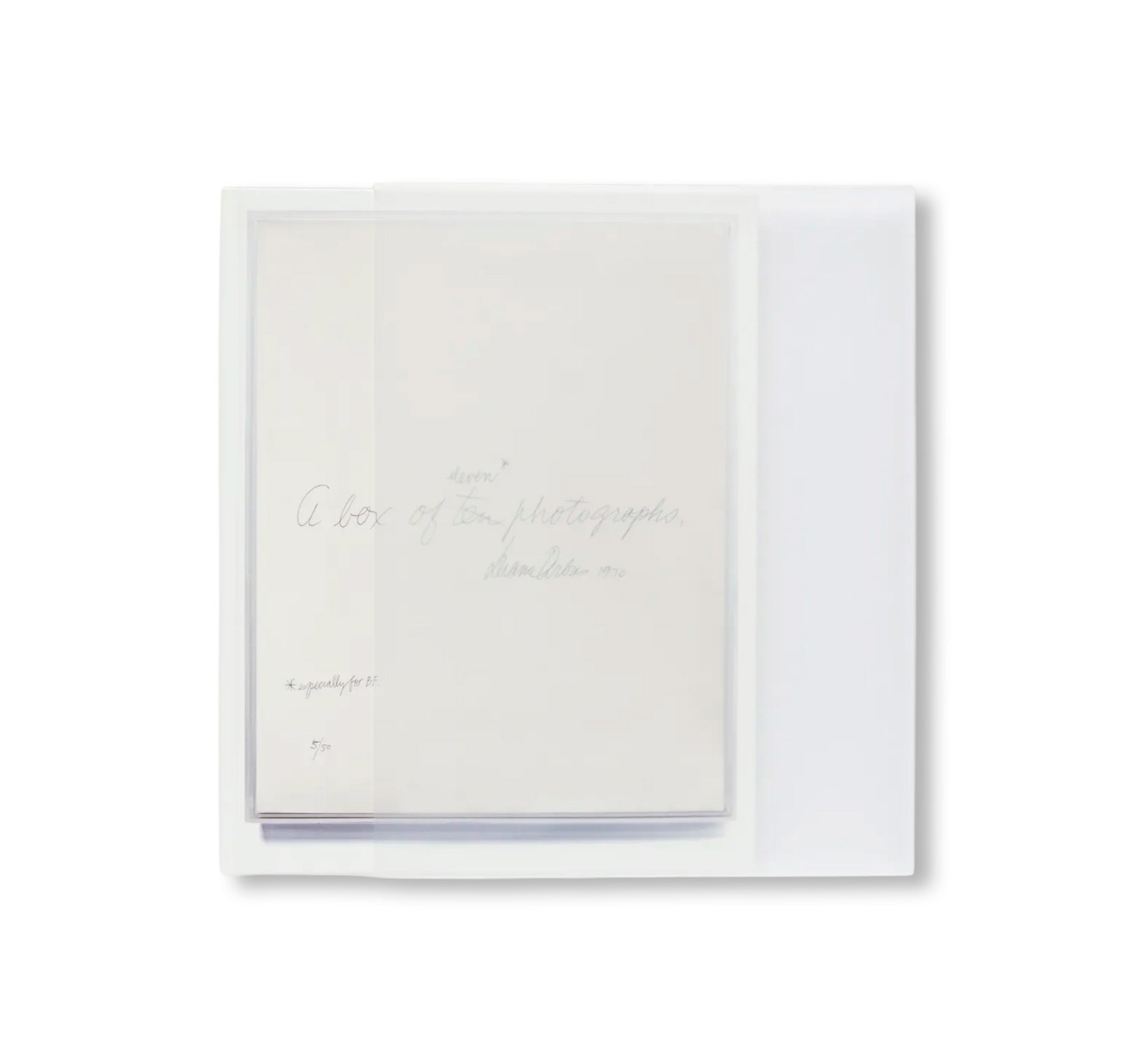 A BOX OF TEN PHOTOGRAPHS by Diane Arbus [SECOND PRINTING]