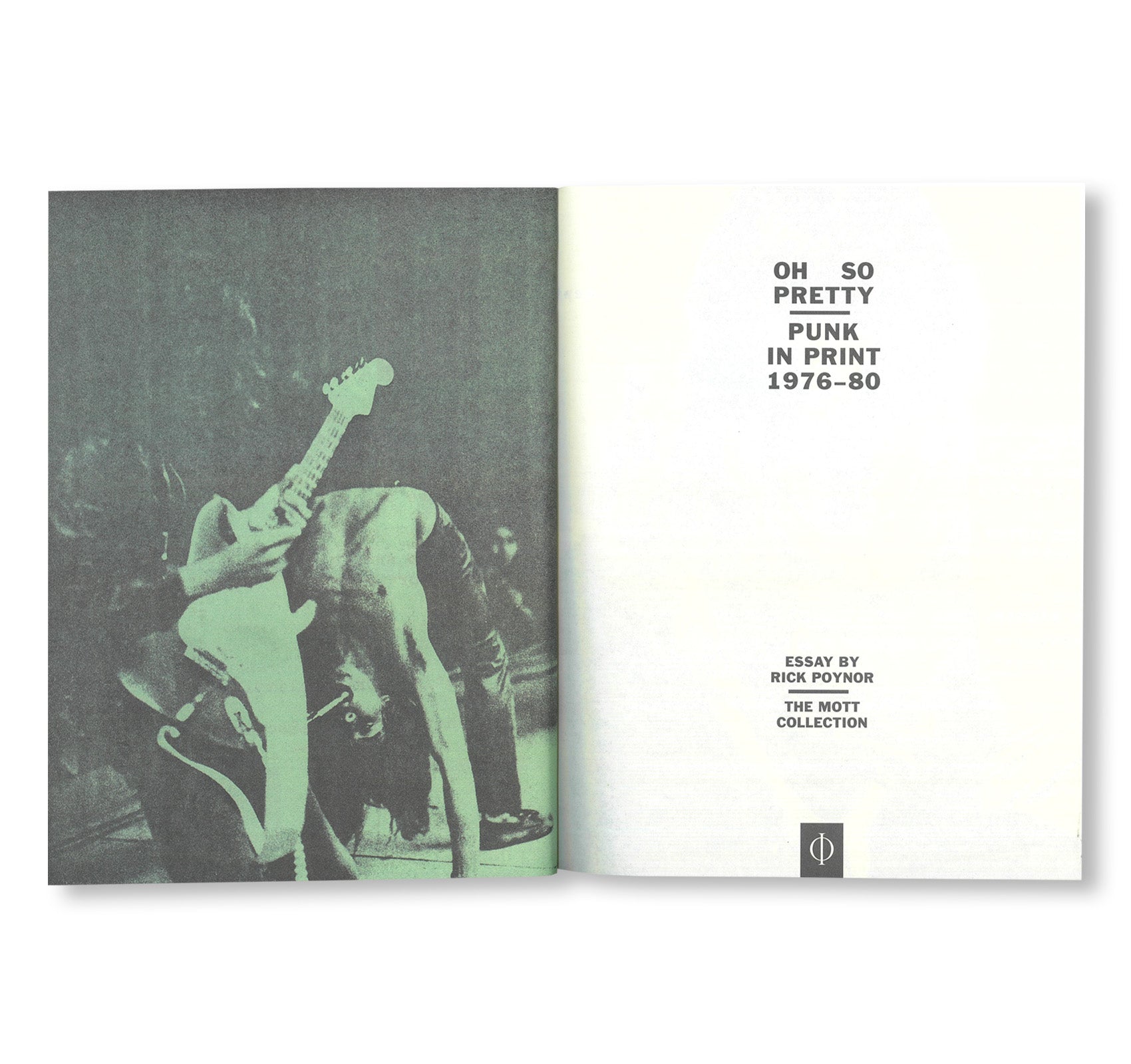 OH SO PRETTY: PUNK IN PRINT 1976-1980 by Toby Victor Mott