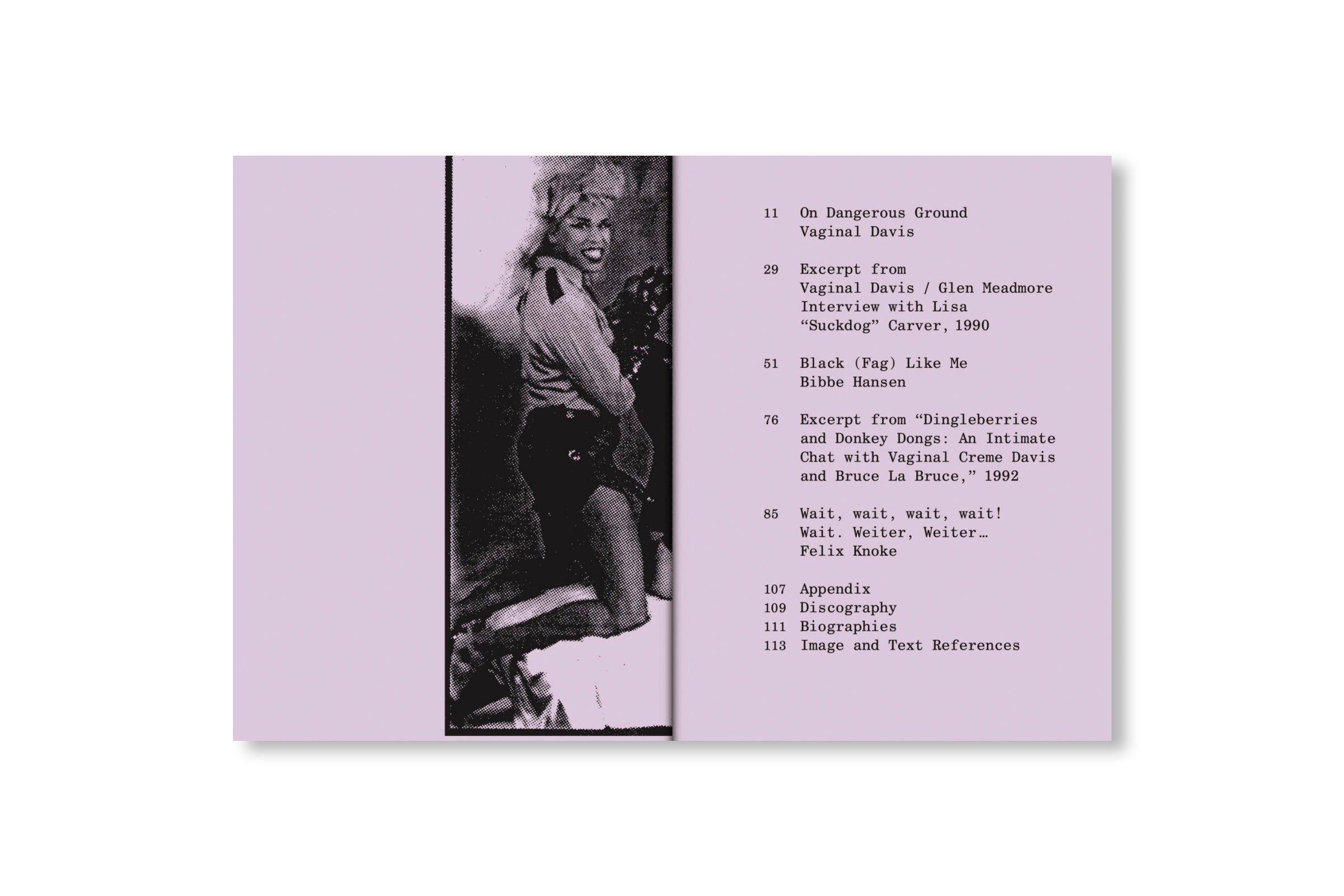 ON DANGEROUS GROUND by Vaginal Davis