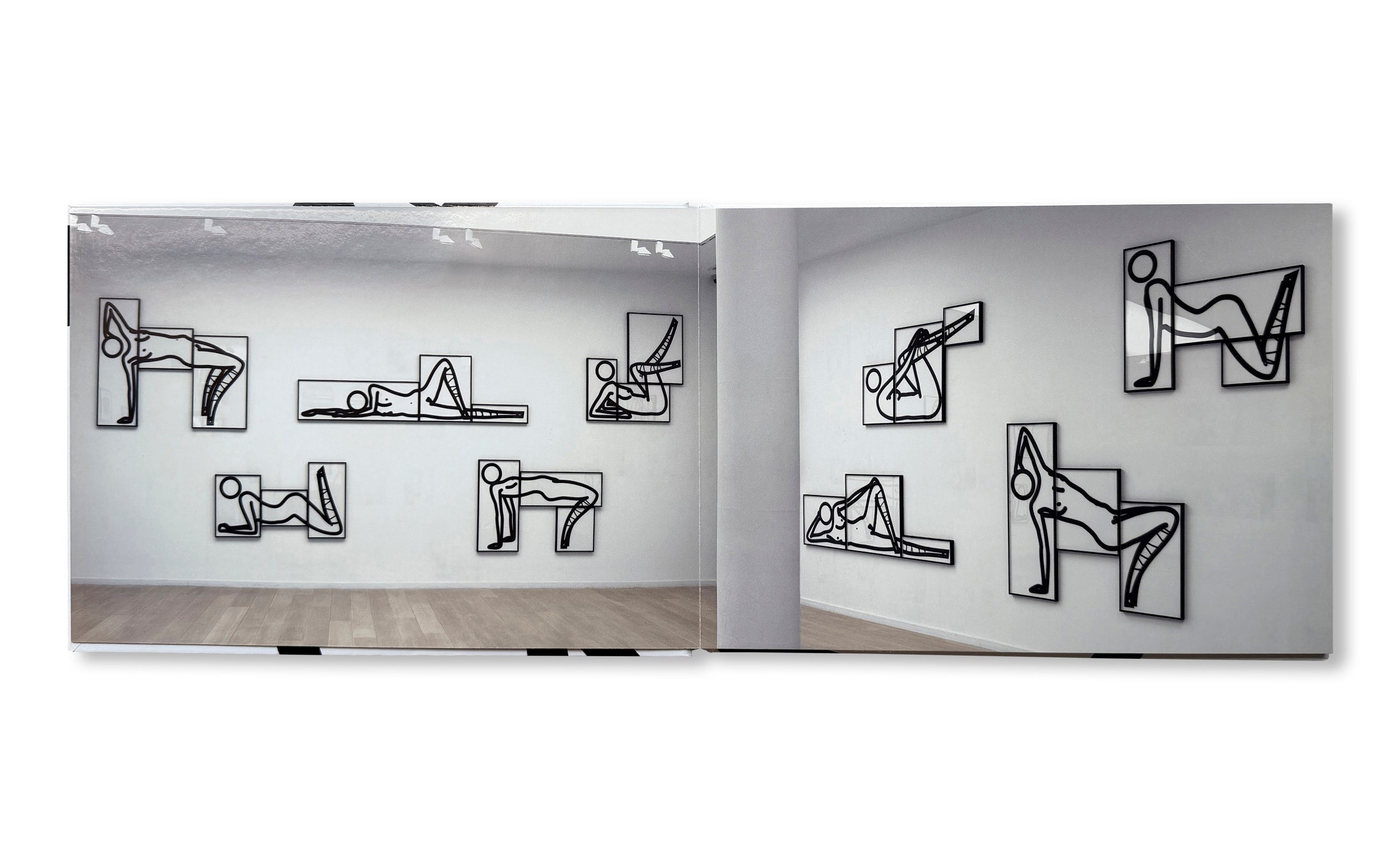 THIS IS SHAHNOZA IN 3 PARTS by Julian Opie