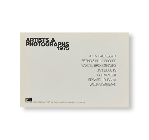 ARTISTS & PHOTOGRAPHS (1975)